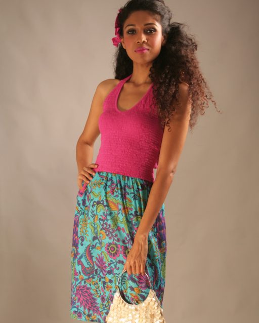 VIBGYOR Styles textured top